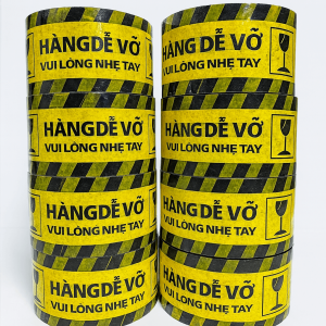 băng keo hàng dễ vỡ vàng